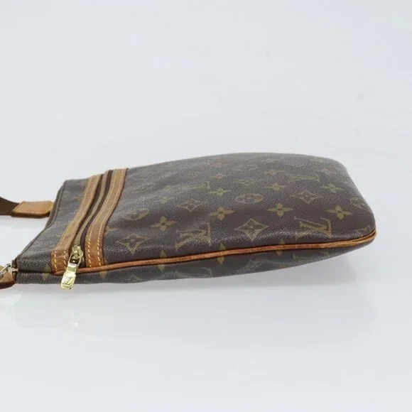 Authentic LOUIS VUITTON Monogram Pochette Bosphore Shoulder Bag M40044 LV - Picture 10 of 16